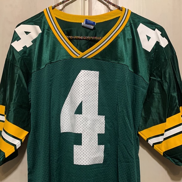 Vintage 90’s Champion Packers Brett Farve #4 Football Jersey - Picture 3 of 11